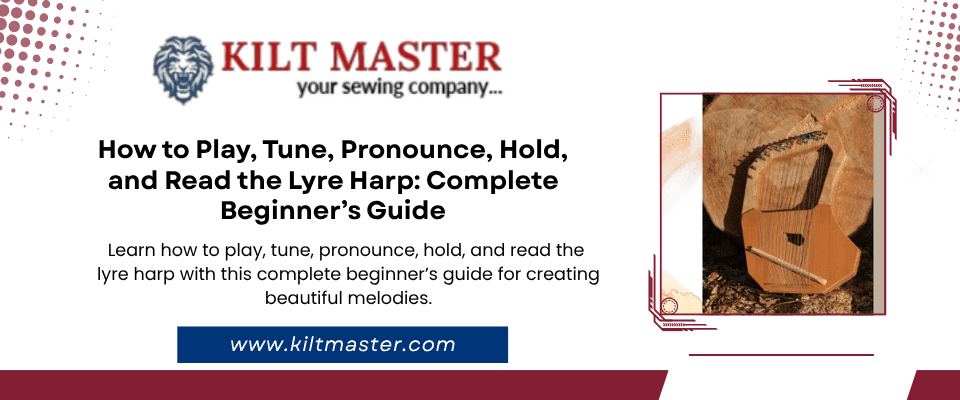 How to play, tune, pronounce, hold, and read lyre harp for beginners.
