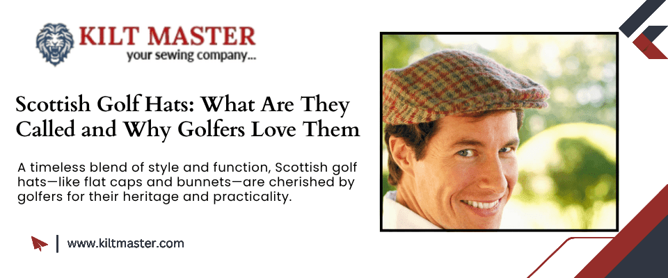What are those scottish golf hats called ?